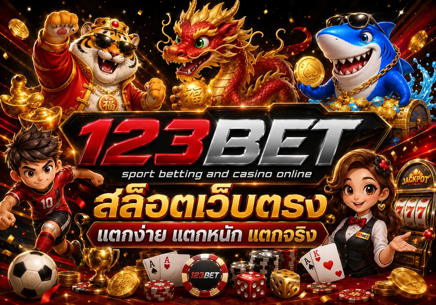 123bet เว็บตรง สล็อต คาสิโนสด บาคาร่า และกีฬาออนไลน์